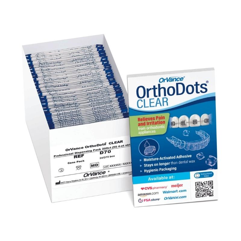 OrthoDots Dental Wax 200 Pack