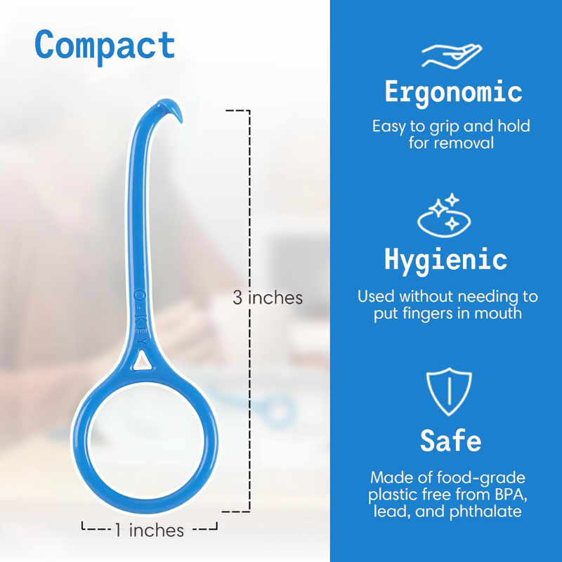 10-Pack Dental Orthodontic Aligner Remover Hooks - Tool For Removing Invisible Braces