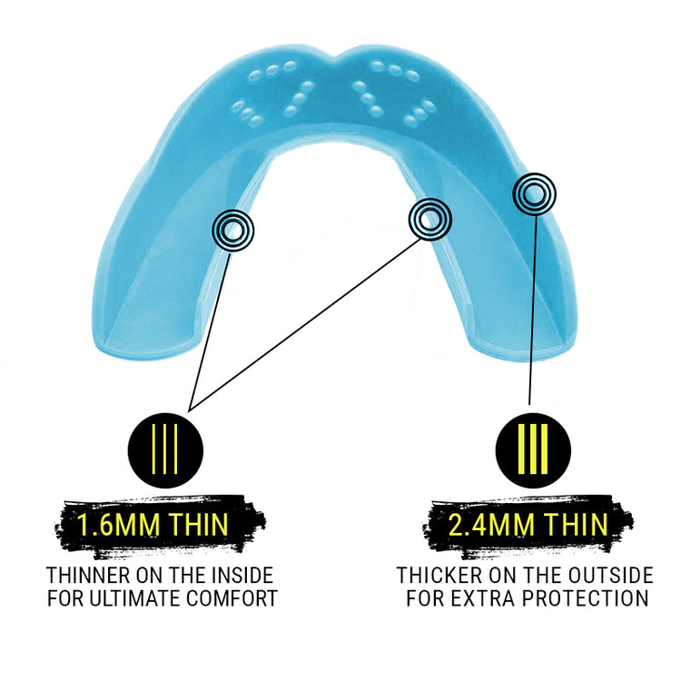 SISU 3D Sports Mouthguard Thickness