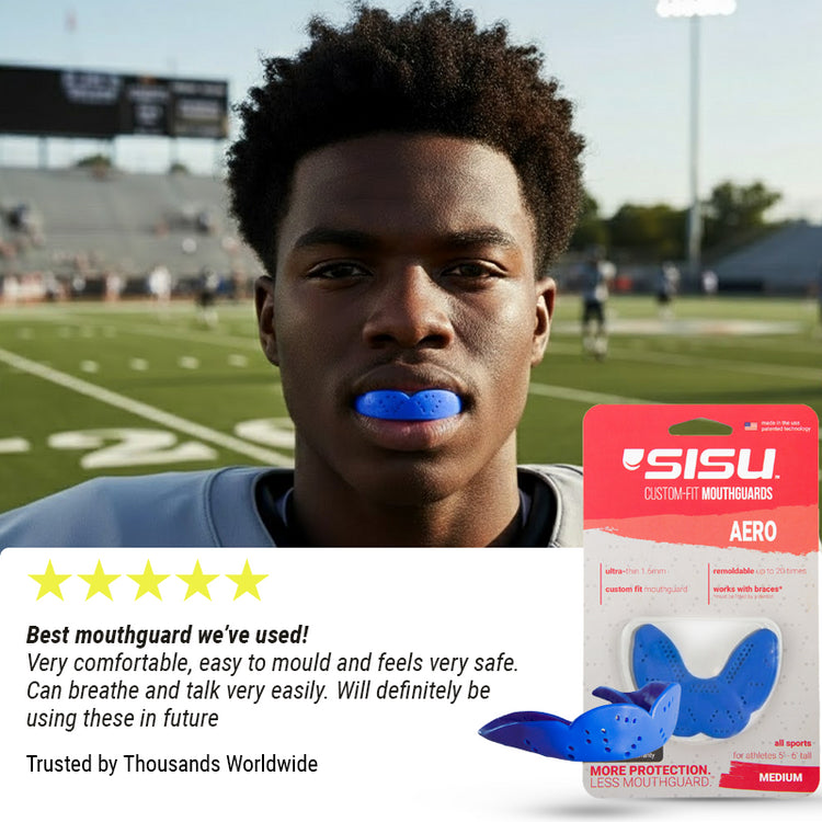 SISU Aero Sports Mouthguard 5 Star Reviews