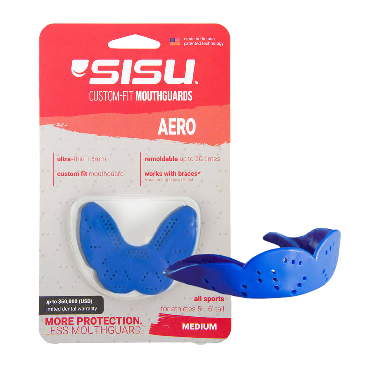 SISU Aero Sports Mouthguard Packaging