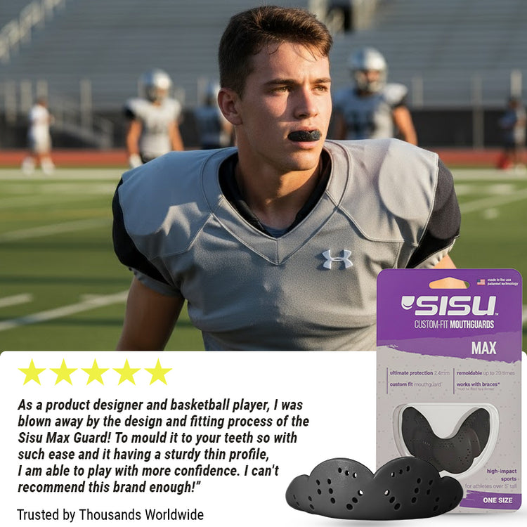 SISU Max Sports Mouthguard 5 Star Reviews