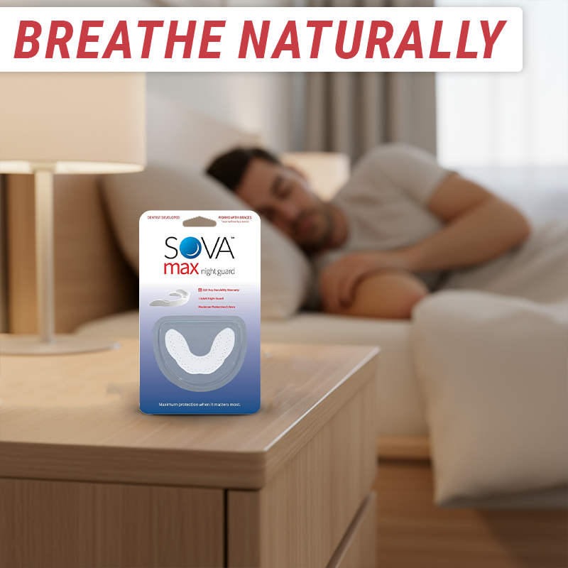 SOVA Max Night Guard Packaging