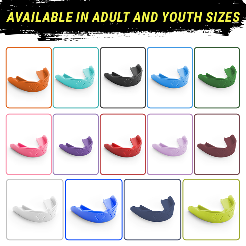 SISU 3D Sports Mouthguard Colour Options