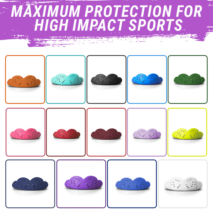 SISU Max Sports Mouthguard Colour Options