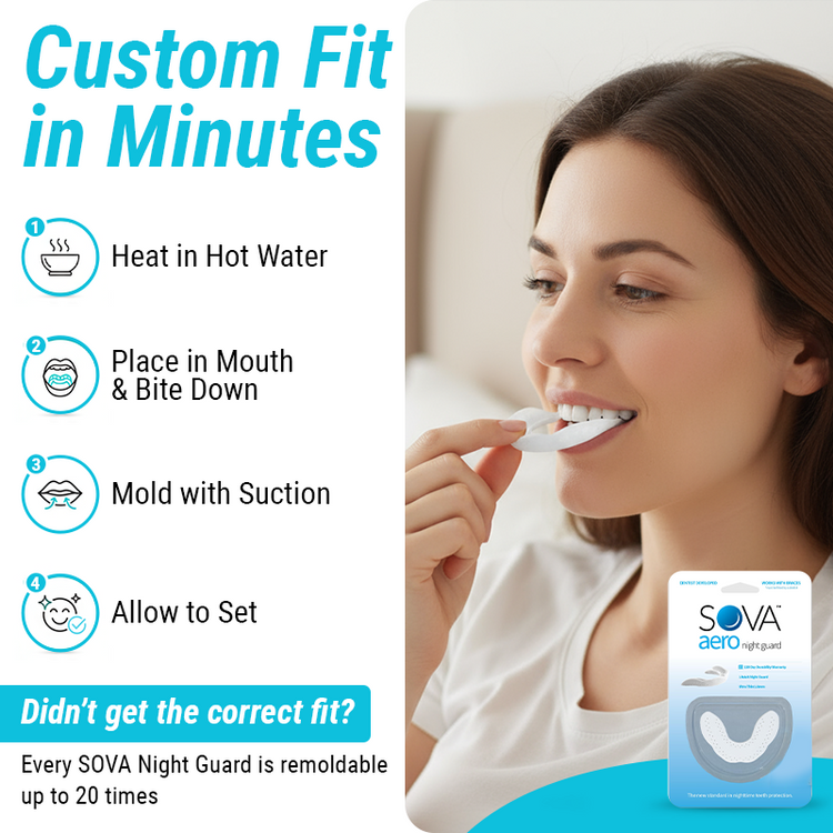 Custom Fit a SOVA Night Guard in Minutes