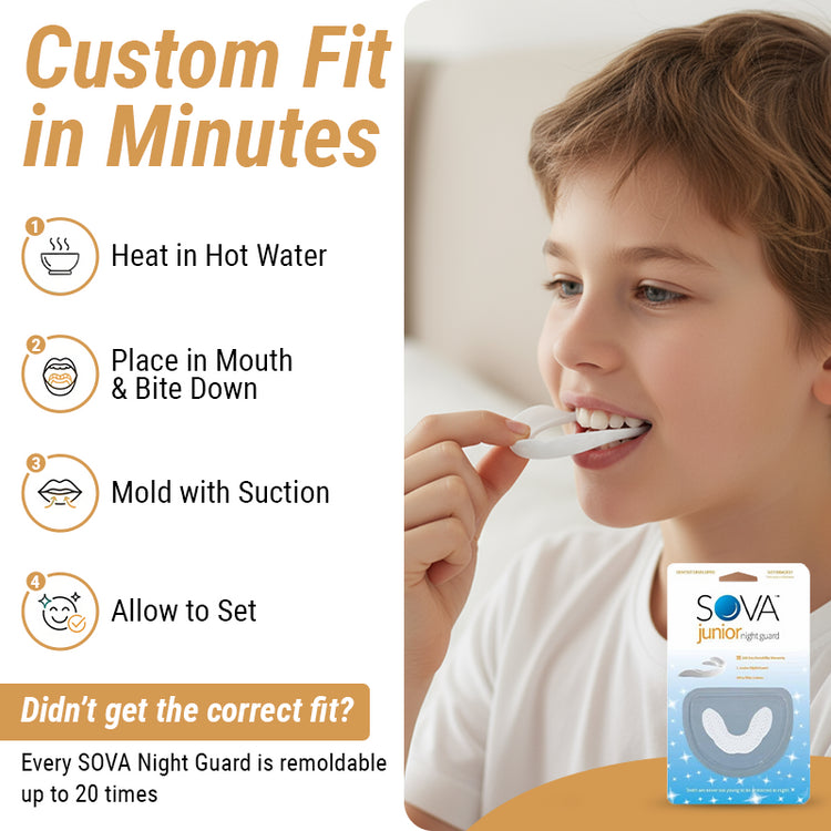 Custom Fit a SOVA Night Guard in Minutes