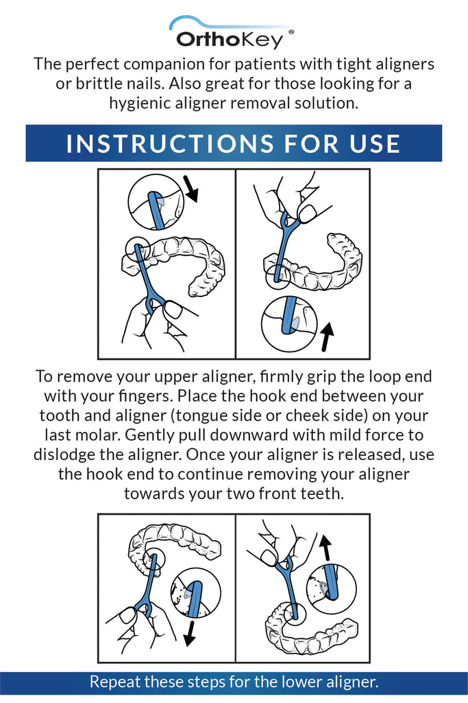OrthoKey Removal Tool For Aligners Invisalign (1 APAC Dental