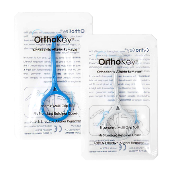 OrthoKey Aligner Removal Tool Twin Pack Blue & White APAC Dental