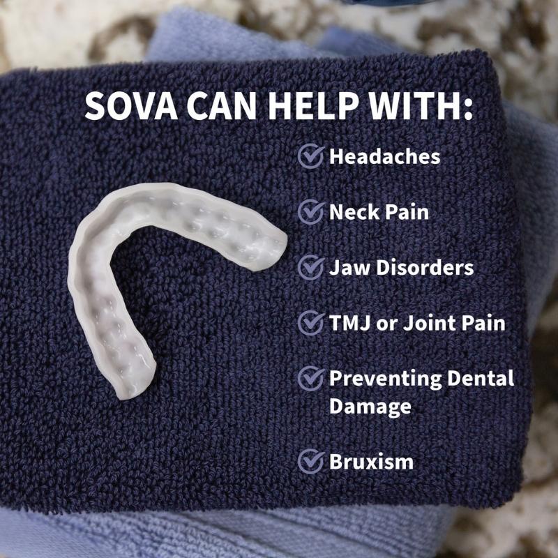 SOVA 3D Night Guard Benefits